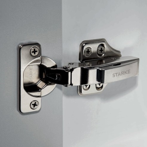 Luxuriant Series Fast Mounted One Section Force Buffering Hinge (T TYPE)