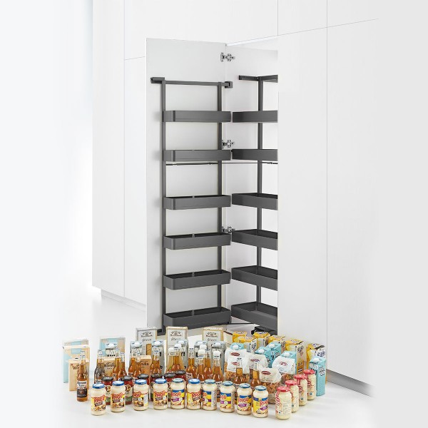 Melora Pantry Roll-Out - Highclass Grey Melora Pantry Roll-Out - Highclass Grey