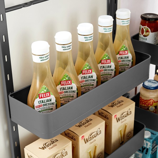 Melora Pantry Roll-Out - Highclass Grey Melora Pantry Roll-Out - Highclass Grey